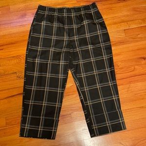 Zara cuffed cropped pants